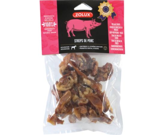 ZOLUX Pork Strips - Dog Treat - 200g