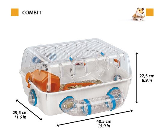 FERPLAST Combi 1 - cage for a hamster