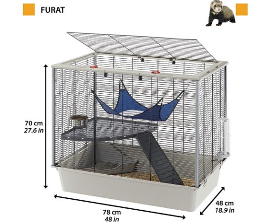 FERPLAST Furet Plus - Cage