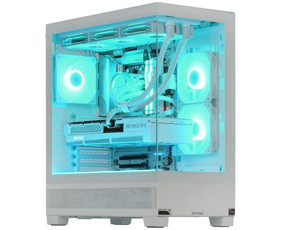 Actina 5901443383710 PC AMD Ryzen™ 7 7800X3D 32 GB DDR5-SDRAM 1 TB SSD NVIDIA GeForce RTX 4090 Midi Tower White