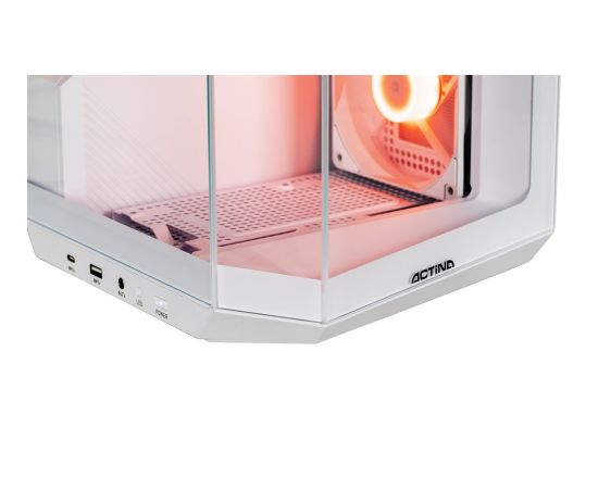 Actina 5901443383284 PC AMD Ryzen™ 7 7800X3D 32 GB DDR5-SDRAM 1 TB SSD NVIDIA GeForce RTX 4070 Ti Super Midi Tower White