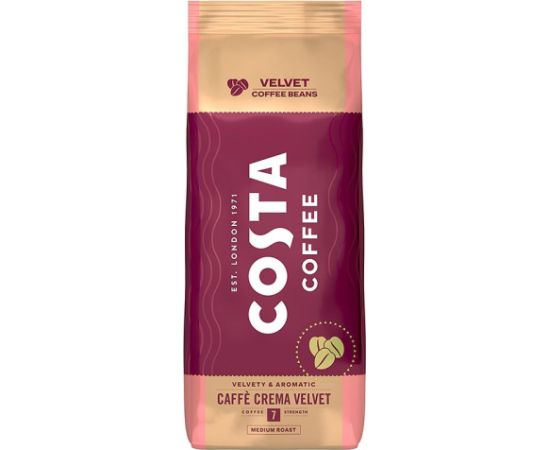 Costa Coffee Crema Velvet coffee beans 1kg