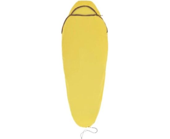 Sea To Summit Reactor Sleeping Bag Liner - Mummy W/ Drawcord- compact- yellow