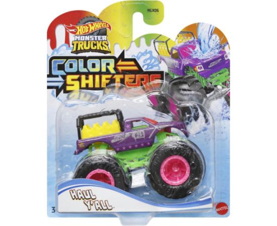 Mattel Hot Wheels: Monster Trucks Color Shifters - Haul Yall Vehicle (HMH35)