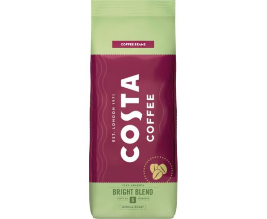 Costa Coffee Bright Blend bean coffee 1kg