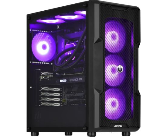 Actina 5901443383956 PC AMD Ryzen™ 9 7950X3D 32 GB DDR5-SDRAM 1 TB SSD NVIDIA GeForce RTX 4090 Midi Tower Black