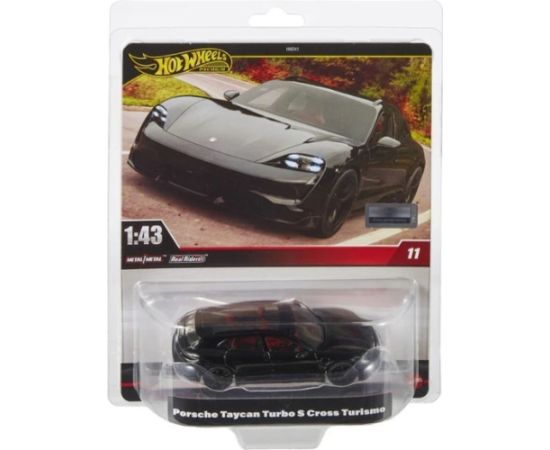 Mattel Hot Wheels: Premium Real Readers - Porsche Taycan Turbo S Cross Turismo 1:43 Vehicle (HWT10)