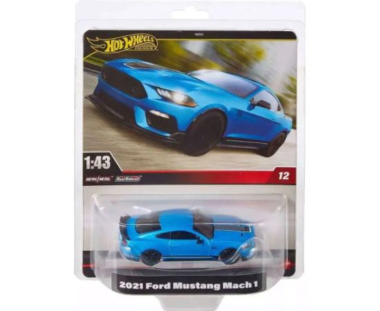 Mattel Hot Wheels: Premium Real Readers - 2021 Ford Mustang Mach 1 1:43 Vehicle (HWT09)