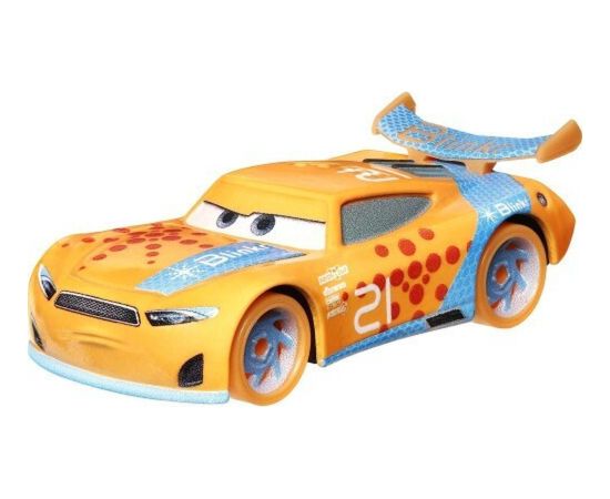 Mattel Disney Cars: Glow Racers - Ryan Inside Laney Vehicle (HPJ95)