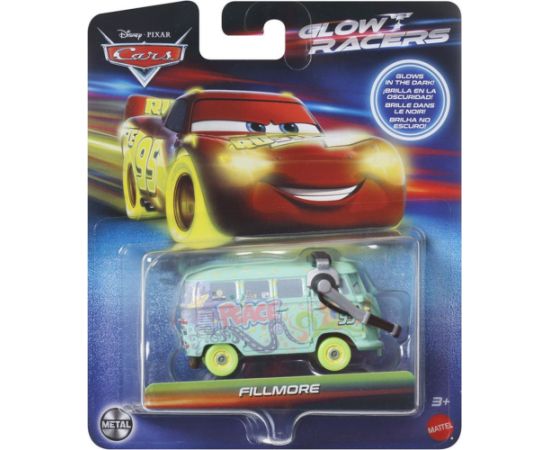 Mattel Disney Cars: Glow Racers - Fillmore Vehicle (HPG80)