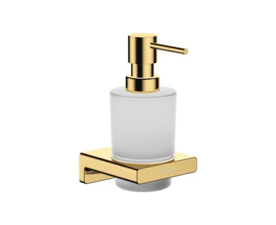 Hansgrohe šķidro ziepju trauks ar turētāju AddStoris, polished gold optic