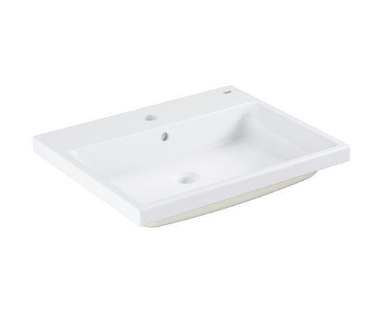 Grohe izlietne CubeCeramic, 605x490 mm, virsmā, alpin white PG