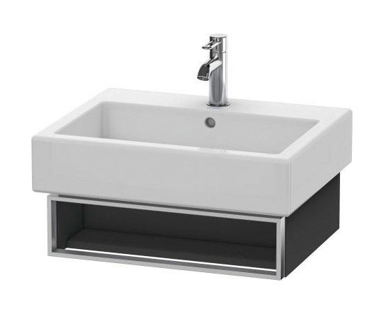 Duravit izlietnes skapītis Vero, 550x431 mm, h=155 mm, 1A, graphite matt