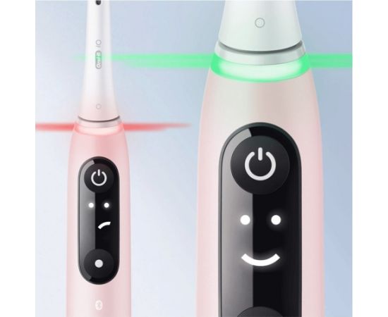 Szczoteczka Oral-B Oral-B iO Series 6 -sähköhammasharja, tuplapakkaus, musta / pinkki