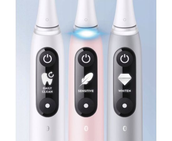 Szczoteczka Oral-B Oral-B iO Series 6 -sähköhammasharja, tuplapakkaus, musta / pinkki