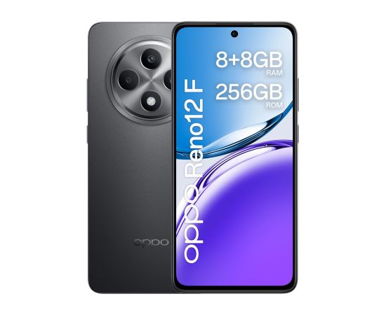 OPPO Reno12 F 4G 16.9 cm (6.67") Dual SIM Android 14 USB Type-C 8 GB 256 GB 5000 mAh Grey