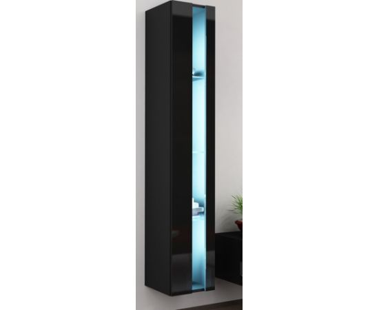 Cama Meble Cama Shelf unit VIGO NEW 180/40/30 black/black gloss