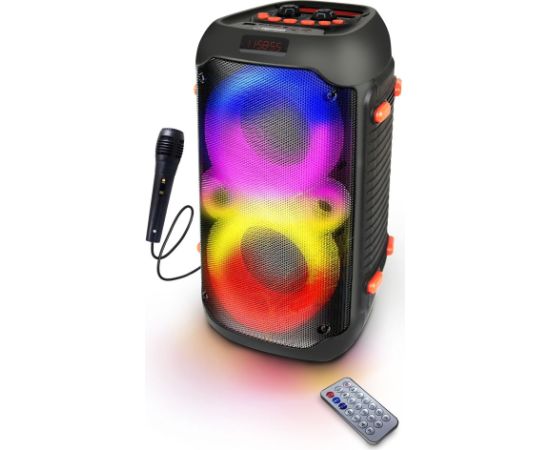 Esperanza EP156 BT FM LED RGB KARAOKE Speaker Black 20W