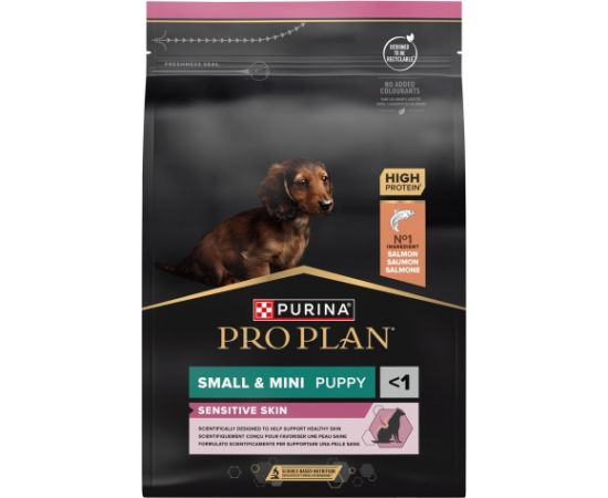 PURINA Pro Plan Small&Mini Puppy Sen Skin Łosoś 3kg