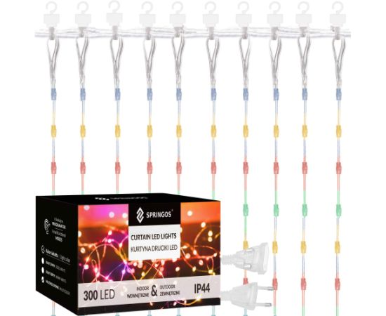 Springos eglīšu lampiņas 300 LED  CL0335