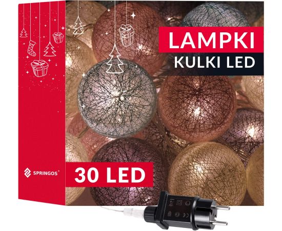 Gaismas virtene Springos CL0154  30LED