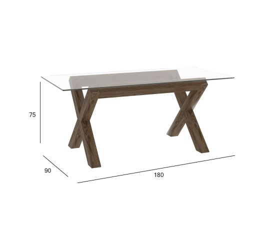 Ēdamistabas galds TURIN 180x90xH75cm, 26922