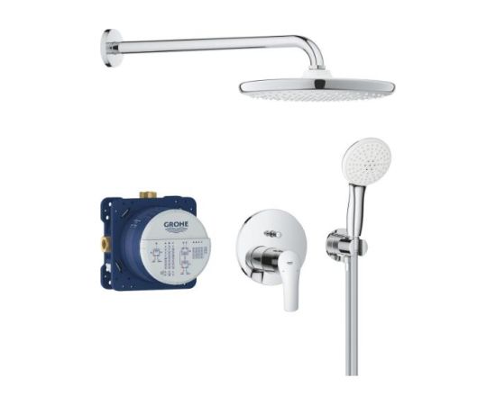 Grohe iebūvējamā dušas maisītāja komplekts Eurosmart/Tempesta 250, hroms