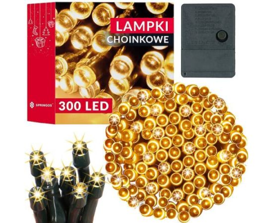 Ziemassvētku lampiņas Springos CL0336 300 Led 21.5 m