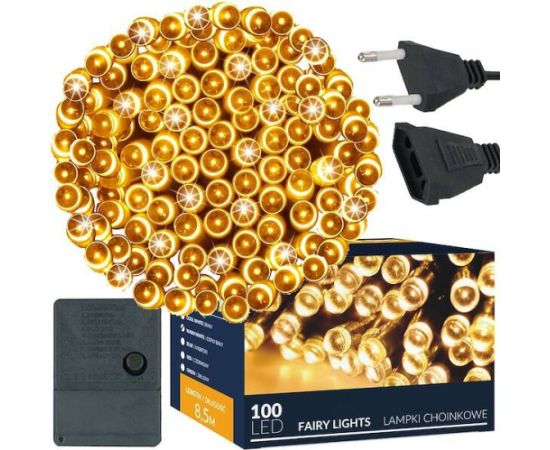 Ziemassvētku lampiņas Springos CL0126 100 Led 8.5 m