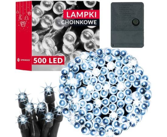 Ziemassvētku lampiņas Springos CL0534 500 Led 34.5 m