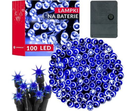 Ziemassvētku lampiņas Springos CL0129 100 Led 8.5 m