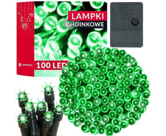 Ziemassvētku lampiņas Springos CL0131 100 Led 8.5 m