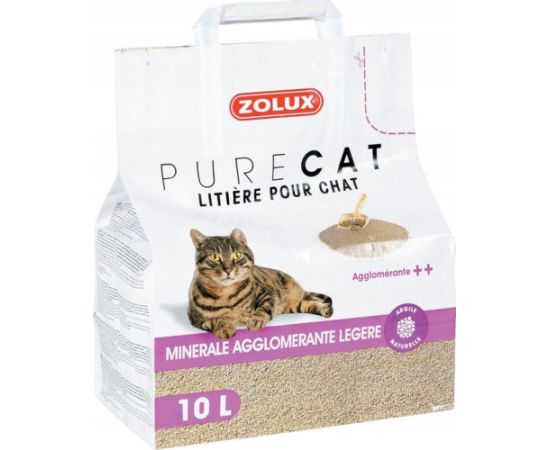 Żwirek dla kota Zolux PureCat Naturalny 10 l