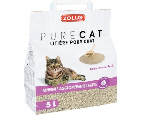 Żwirek dla kota Zolux PureCat Naturalny 5 l