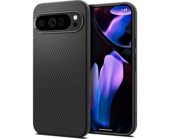 SPIGEN LIQUID AIR GOOGLE PIXEL 9 PRO XL MATĒTS MELNS