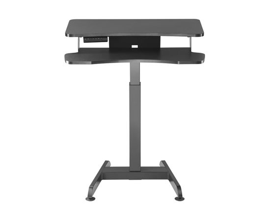 Maclean MC-835 Portable Desk Electric Height Adjustable 72 -122cm max. 37 kg Control Panel Sit Stand Work Station