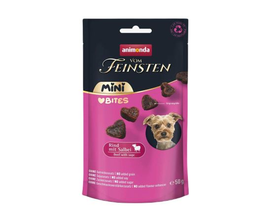 ANIMONDA Adult Mini Love Bites Chicken with sage - dog treat - 50g