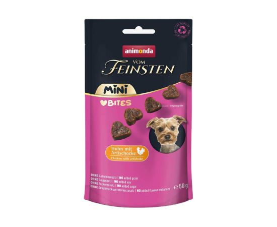 ANIMONDA Adult Mini Love Bites Chicken with artichokes - dog treat - 50g