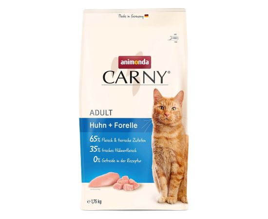 ANIMONDA Carny Adult Chicken with trout - dry cat food - 1,75kg