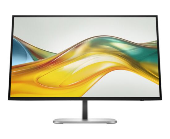 HP 527pq Series 5 Pro QHD Monitor - 27" 2560x1440 QHD 350-nit 100Hz AG, IPS, HDMI DisplayPort, 4x USB-A, height adjustable tilt swivel pivot, 3 years (replaces E27q G5)   9D9S0UT#ABB