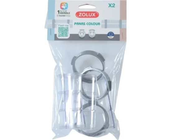 Zolux ZOLUX Zestaw Connexion Panas kolanka S x 2