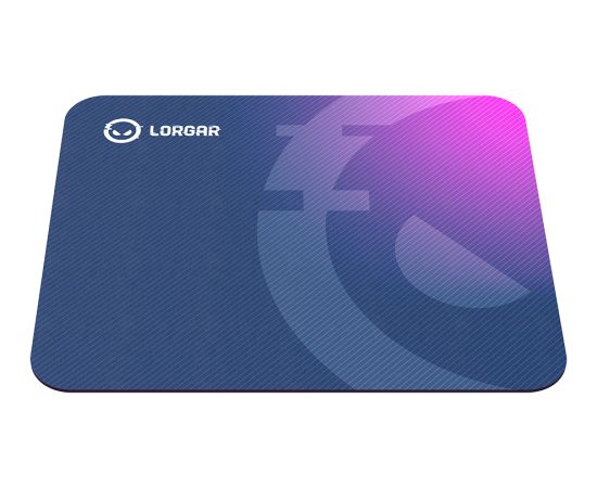 Lorgar Main 133, Gaming mouse pad, High-speed surface, Purple anti-slip rubber base, size: 360mm x 300mm x 3mm, weight 0.2kg