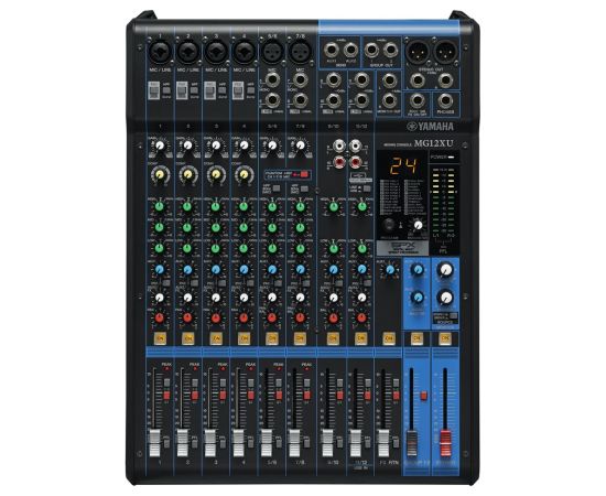 Yamaha MG12XU audio mixer 12 channels