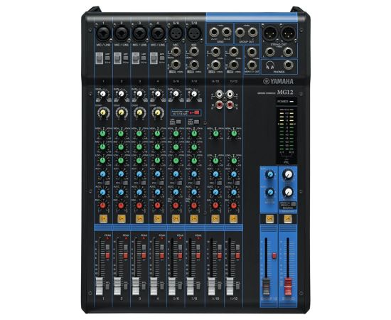 Yamaha MG12 audio mixer 12 channels