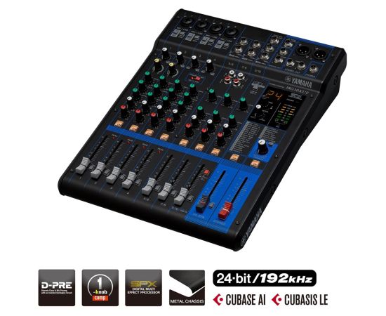 Yamaha MG10XUF audio mixer 10 channels