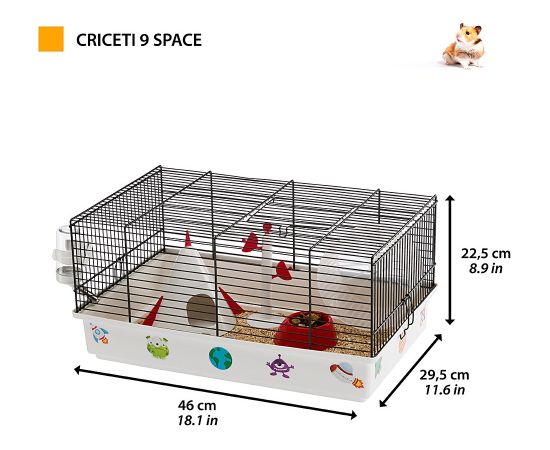 FERPLAST Criceti 9 Space - Cage