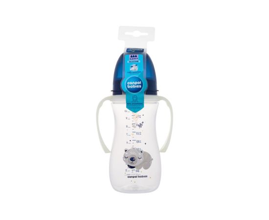 Canpol Sleepy Koala / Easy Start Anti-Colic Bottle 300ml Blue 12m+