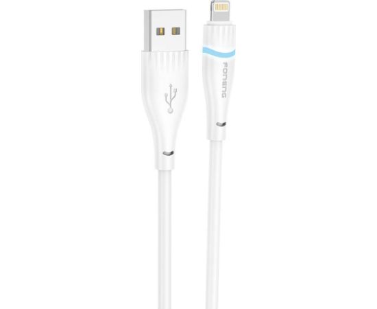 USB-A do Lightning Cable Foneng X101 2,4A, 1,2m (biały)