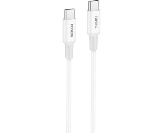 Foneng X106 60W USB-C to USB-C cable, 1.2m (white)