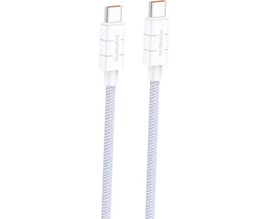 Foneng XS02 60W USB-C to USB-C cable, 1.2m (purple)